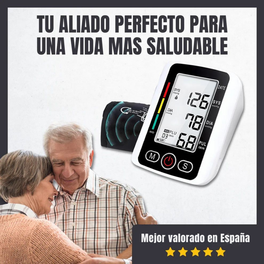 Tensiómetro inteligente con voz - PulsoSmart